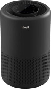LEVOIT Air Purifier for Home Bedroom, Smart WiFi Alexa Control, AHAM VERIFIDE, 3-in-1 Filter with HEPA Sleep Mode for Allergies, Pollutants, Smoke, Dust, Core 200S-P, Black
