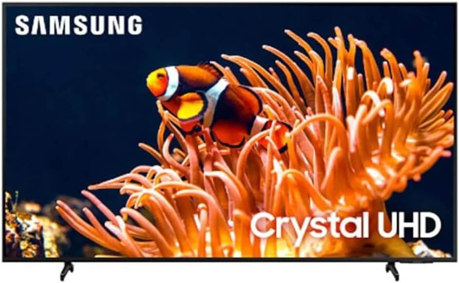 Samsung 65-Inch Class 4K Crystal UHD DU8000 Series HDR Smart TV w/Object Tracking Sound Lite, Motion Xcelerator, Ultra Slim Design, Gaming Hub, Alexa Built-in (UN65DU8000