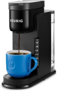 Keurig K-Express Single Serve K-Cup Pod Coffee Maker, 3 Brew Sizes, Strong Button Feature, 42oz Removable Reservoir