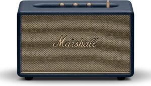 Marshall Acton III Bluetooth home speaker in Cream with vintage-style grille and Marshall logo