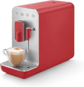 SMEG Fully Automatic Coffee Machine With Steam Wand