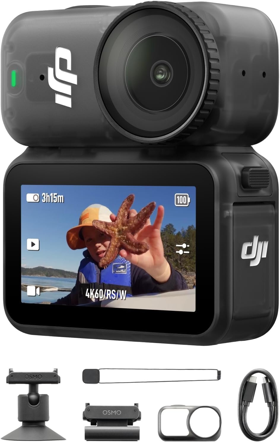 DJI Osmo Nano beginner-friendly 4K vlogging camera