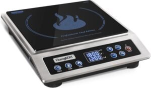 ChangBERT 1800W induction cooktop with digital controls