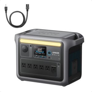 Anker SOLIX C1000 portable power station with 1056Wh battery and 1800W output