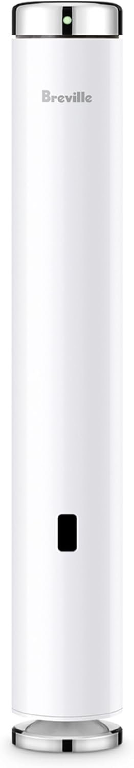 Breville Joule Turbo Sous Vide precision cooker in white with stainless steel accents